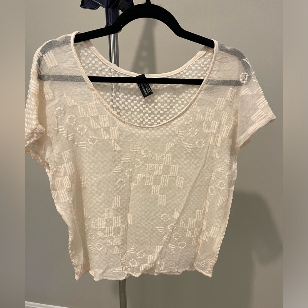 Anthropologie silk blouse